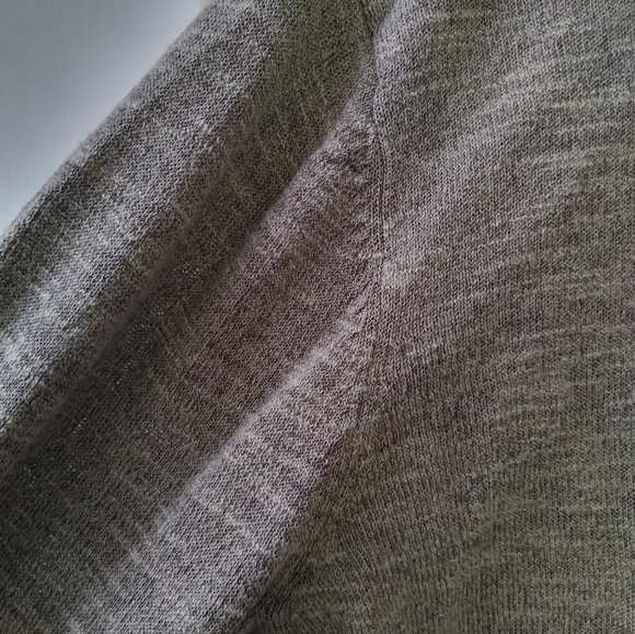 Backdrop Khaki Green Long Duster Cardi ~ Size L - Picture 11 of 12
